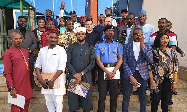 Police Officers in Nigeria who Completed CNC Intelligence's Training