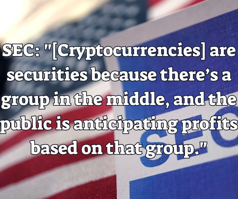 SEC Labels 68 Cryptos as Securities