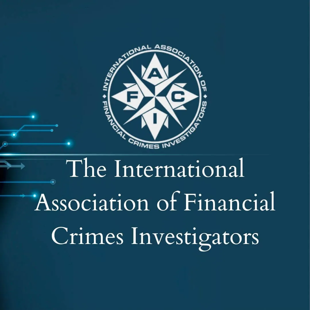 Logo of the International Association of Financial Crimes Investigators (IAFCI).